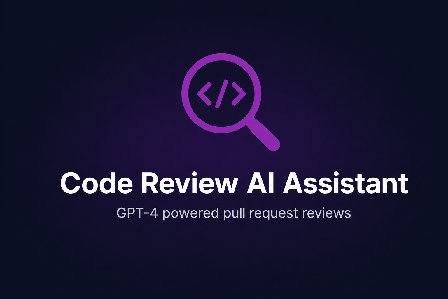Code Review AI Assistant - GPT-4 powered pull request reviews